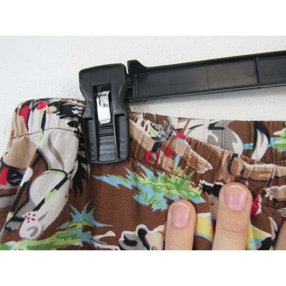 Nick & Nora XL Kurt Cobain Nirvana Brown Pajama Pants Cotton Men's *small flaw* - Picture 5 of 5